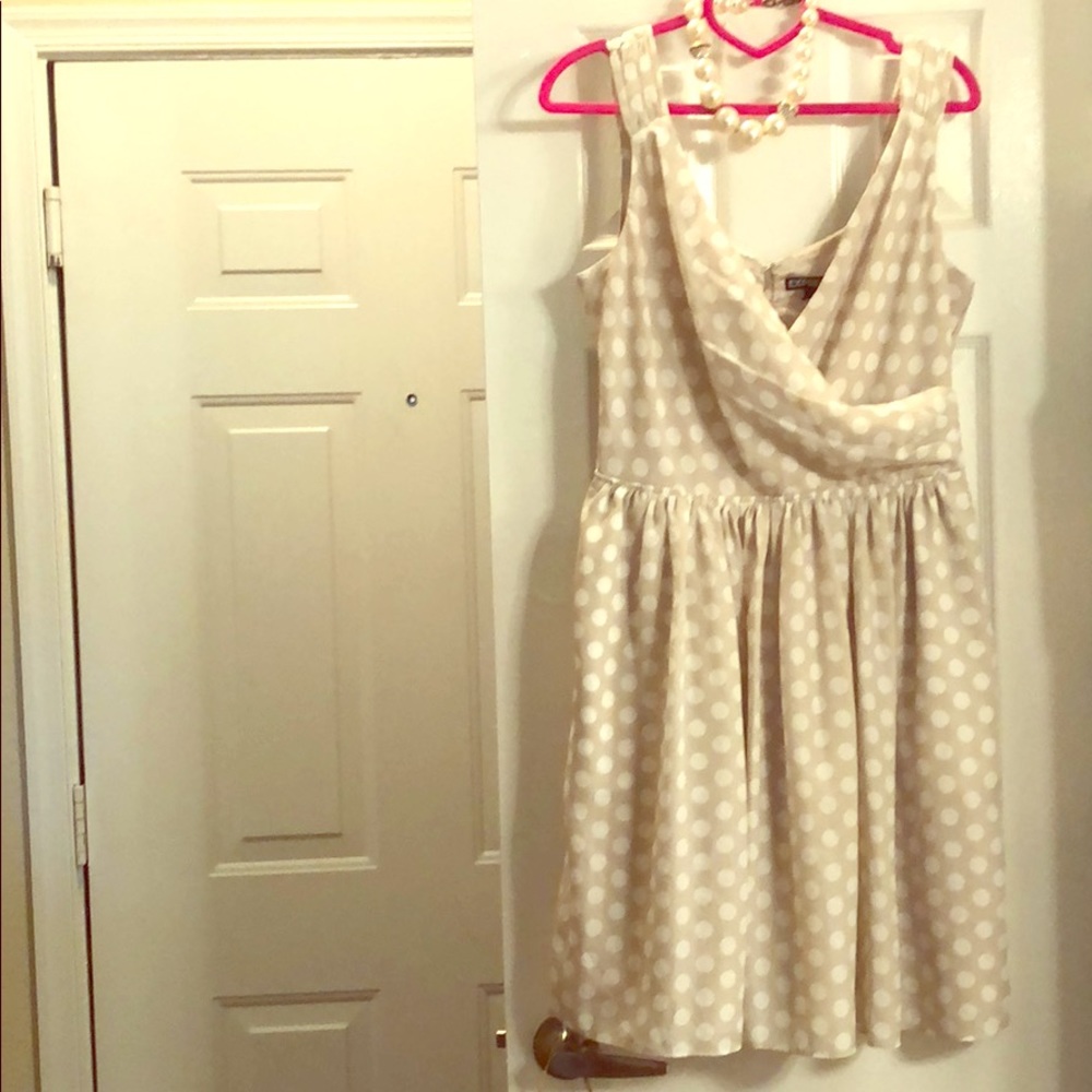 Express Polka Dot Dress